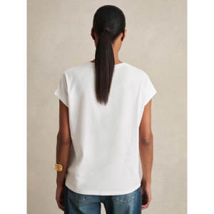 REISS Tommie Brushed-Cotton Crew-Neck T-Shirt